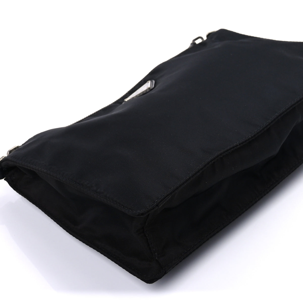 Nylon Shoulder Bag Black