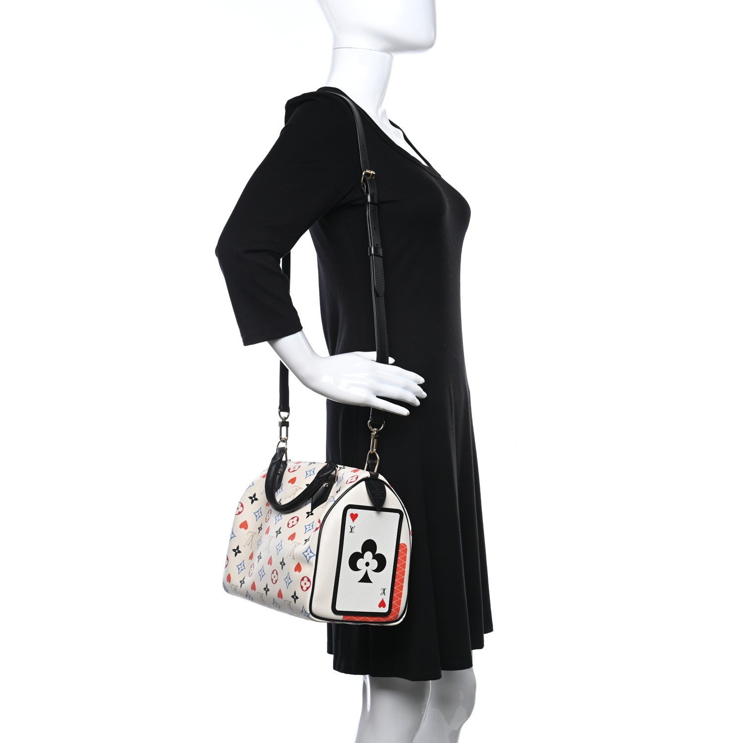 Louis Vuitton Game On Speedy Bandouliere 25 White 2 of 10