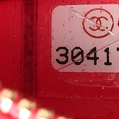 Chanel Caviar Quilted French New Wave Round Clutch With Chain Pink 7 of 8