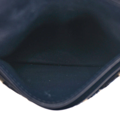 Christian Dior Oblique Saddle Card Holder Blue 5 of 8