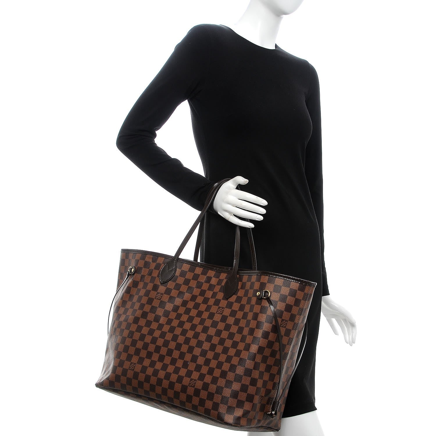 Louis Vuitton Damier Ebene Neo Neverfull GM 2 of 11