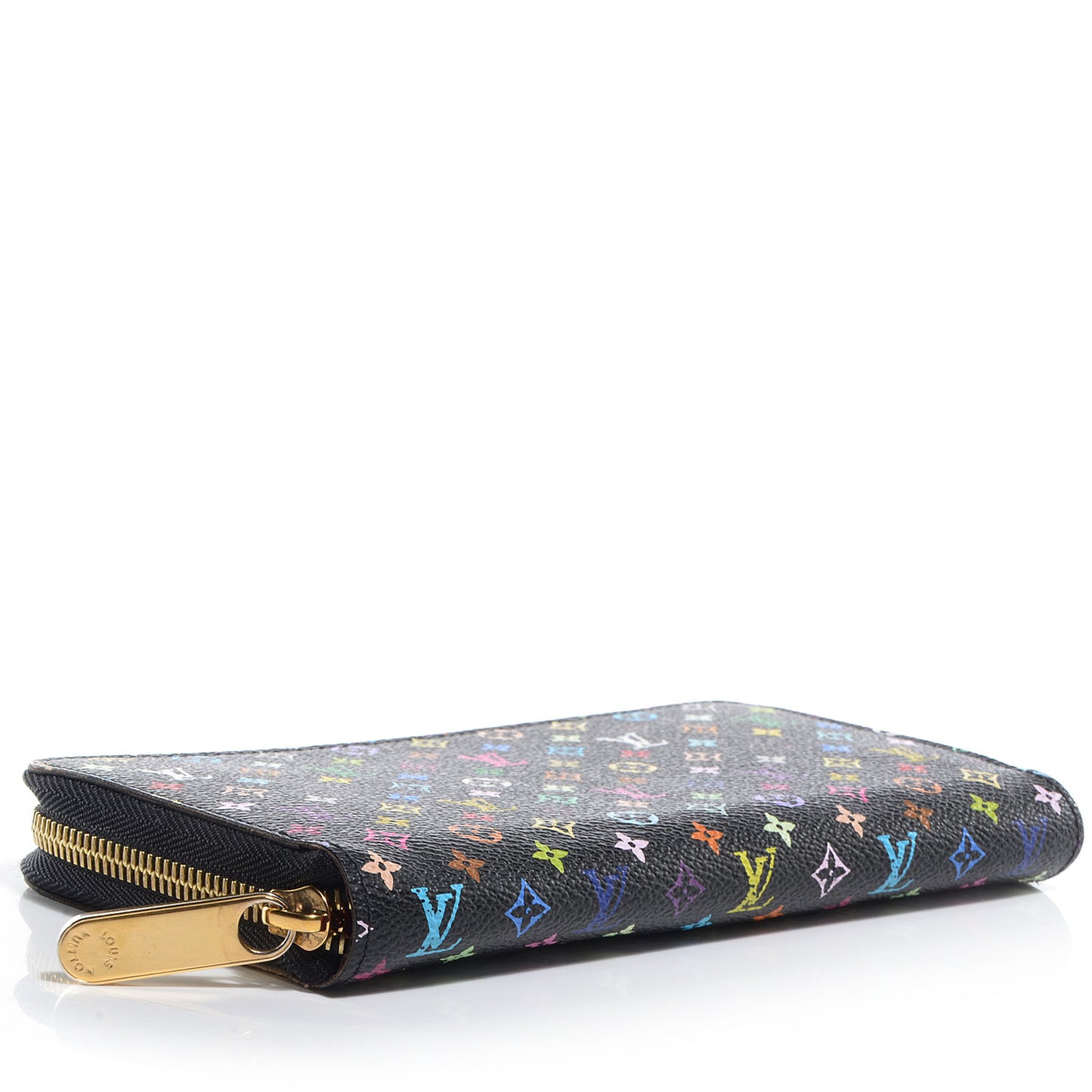 Monogram Multicolor Zippy Wallet Black Grenade