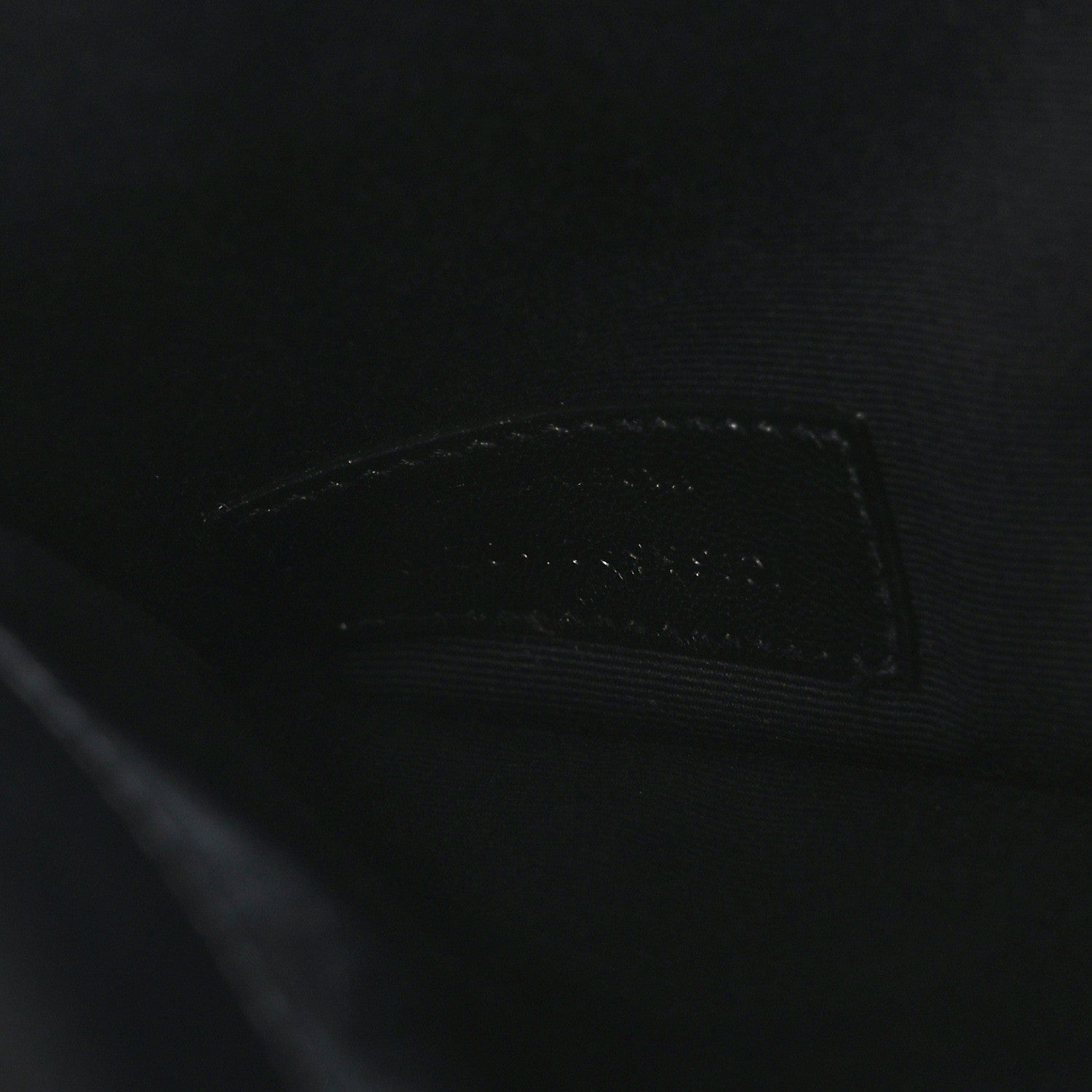 Saint Laurent Calfskin Matelasse Chevron Monogram Uptown Clutch Black 7 of 9