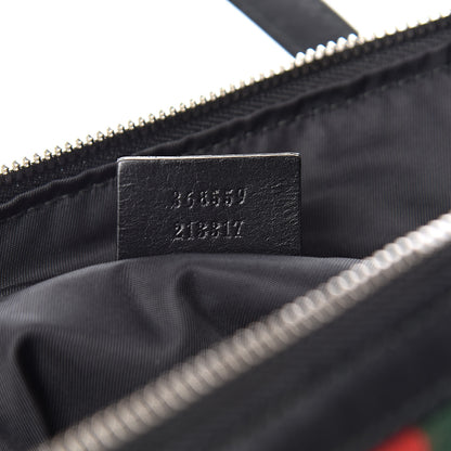 Gucci Techno Canvas Web Vertical Tote Black 7 of 10