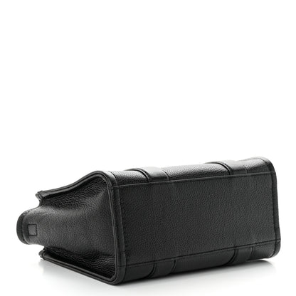 Marc Jacobs Grained Calfskin Small The Tote Bag Black 4 of 10