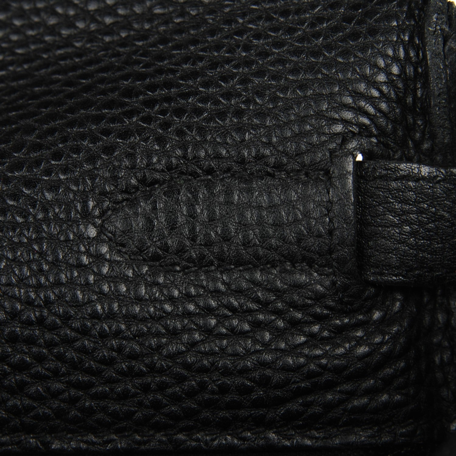 Hermes Togo Kelly Retourne 35 Black 12 of 23