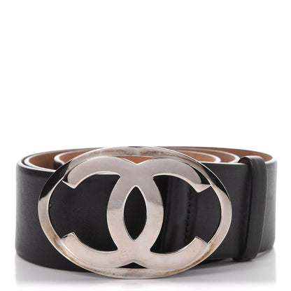 Chanel Calfskin CC Belt 90 36 Black 1 of 8