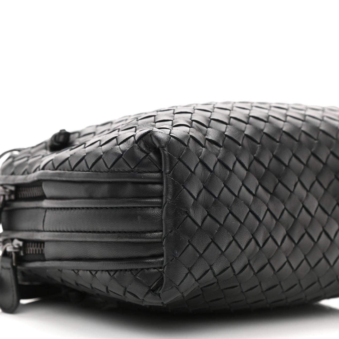 Nappa Intrecciato Nodini Bag Black