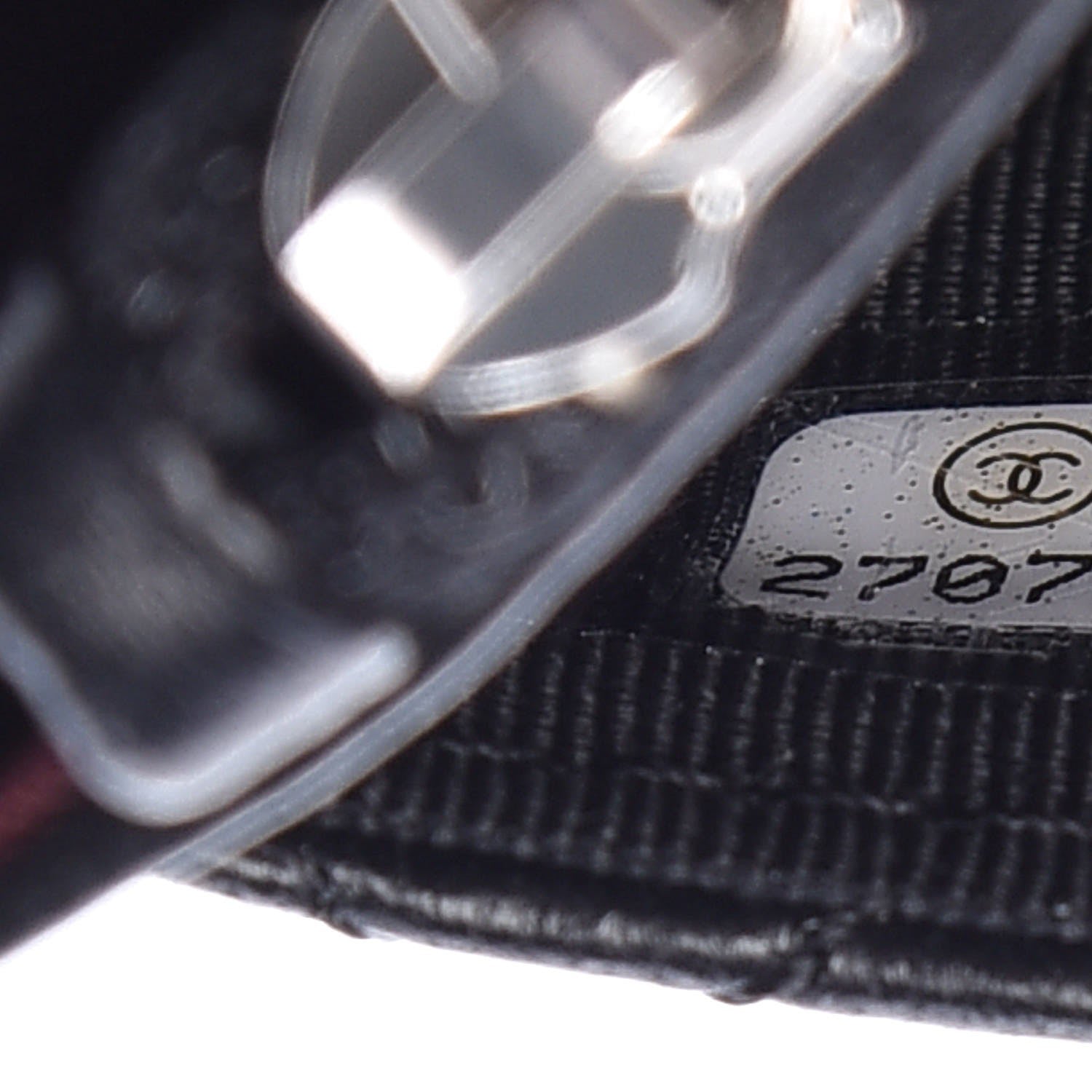 Chanel Lambskin Quilted Wallet On Chain WOC Black 8 of 8