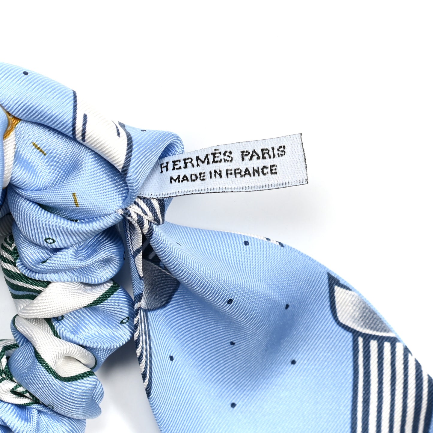 Silk Twilly Scrunchie