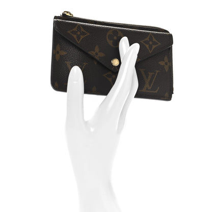 Louis Vuitton Monogram Recto Verso Card Holder Black 2 of 7