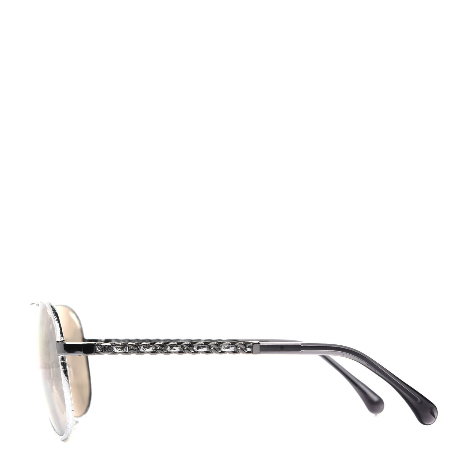 Chanel Metal Pilot Winter Sunglasses 4219 Brown 3 of 7