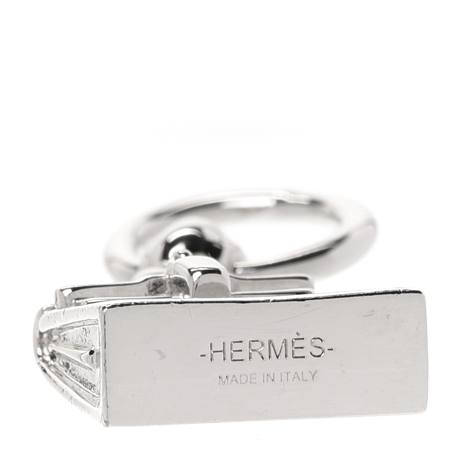 Hermes Palladium Mini Kelly Scarf Ring 3 of 4
