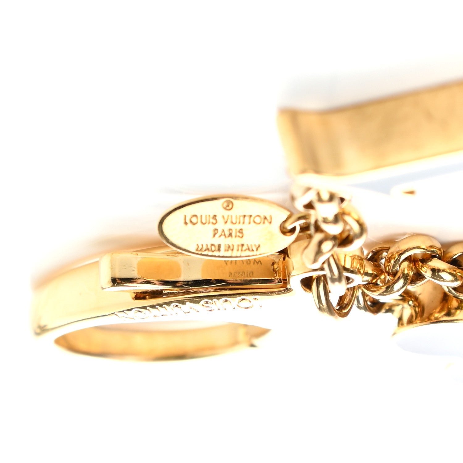 Louis Vuitton Fleur De Monogram Bag Charm Dore 3 of 4