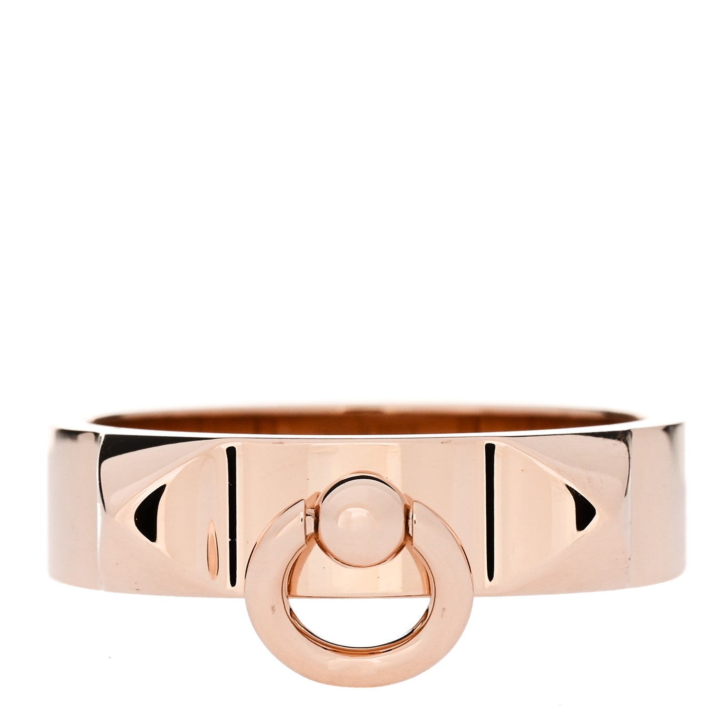 18K Rose Gold PM Collier De Chien Ring 54 6.75