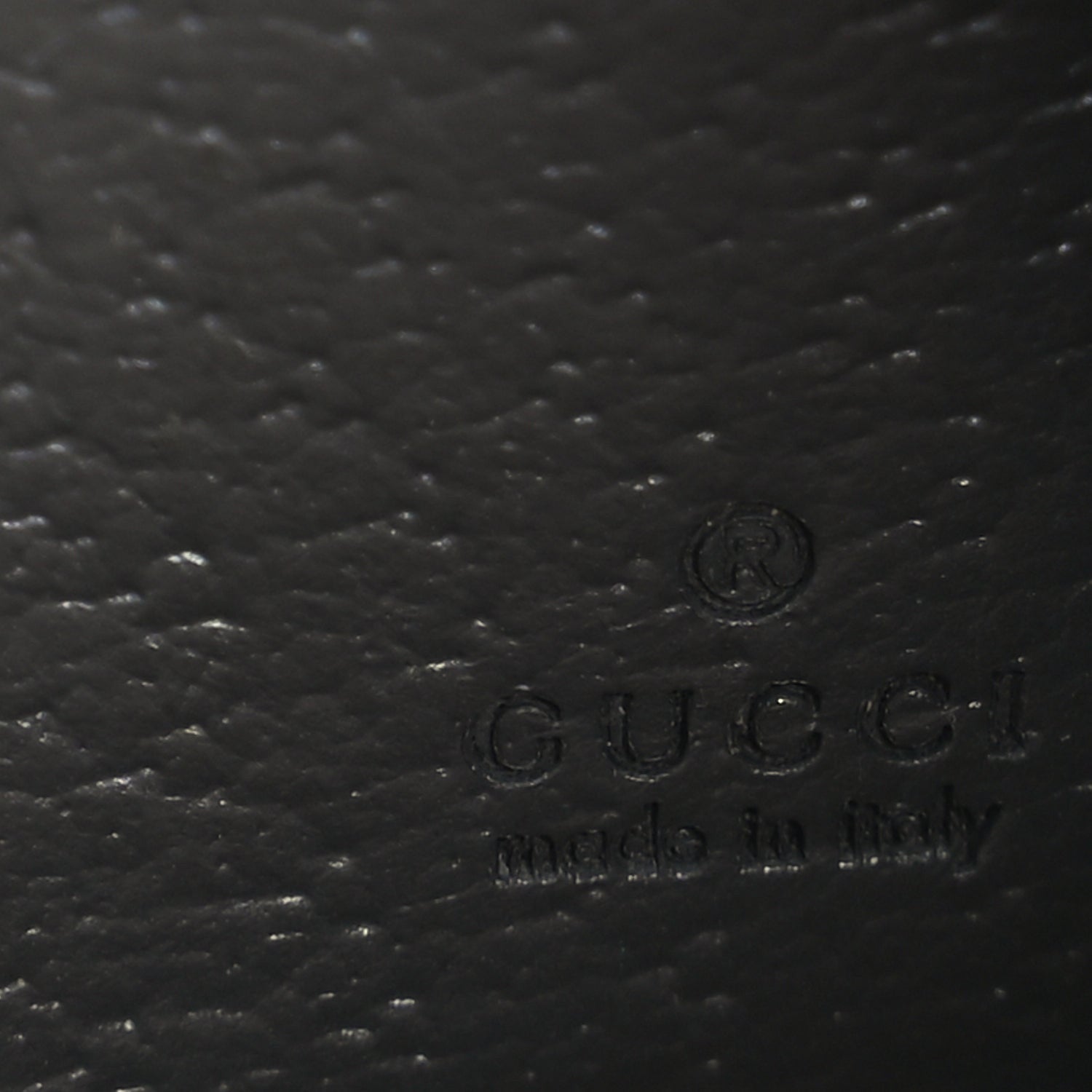 Gucci GG Supreme Monogram Textured Dollar Calfskin Ophidia Wristlet Pouch  Grey Black Graphite Grey 7 of 7