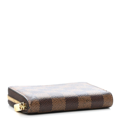 Louis Vuitton Damier Ebene Zippy Coin Purse 3 of 4
