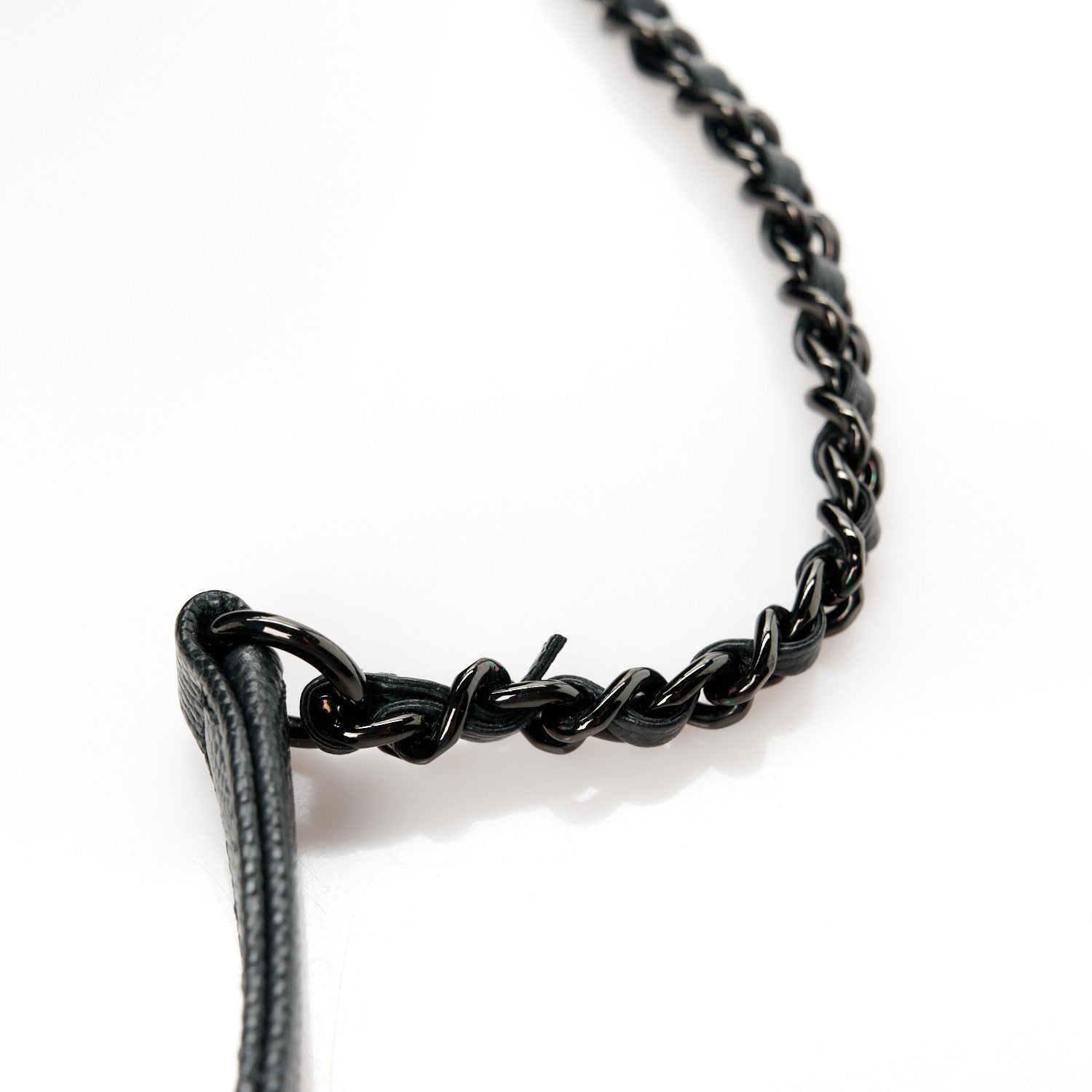 Chanel Caviar Chevron Quilted Mini Coco Handle Flap So Black 12 of 13