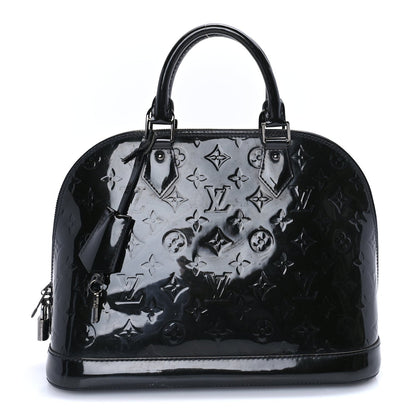 Louis Vuitton Vernis Alma PM Black 1 of 7