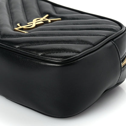 Saint Laurent Calfskin Matelasse Monogram Lou Belt Bag Black 8 of 8