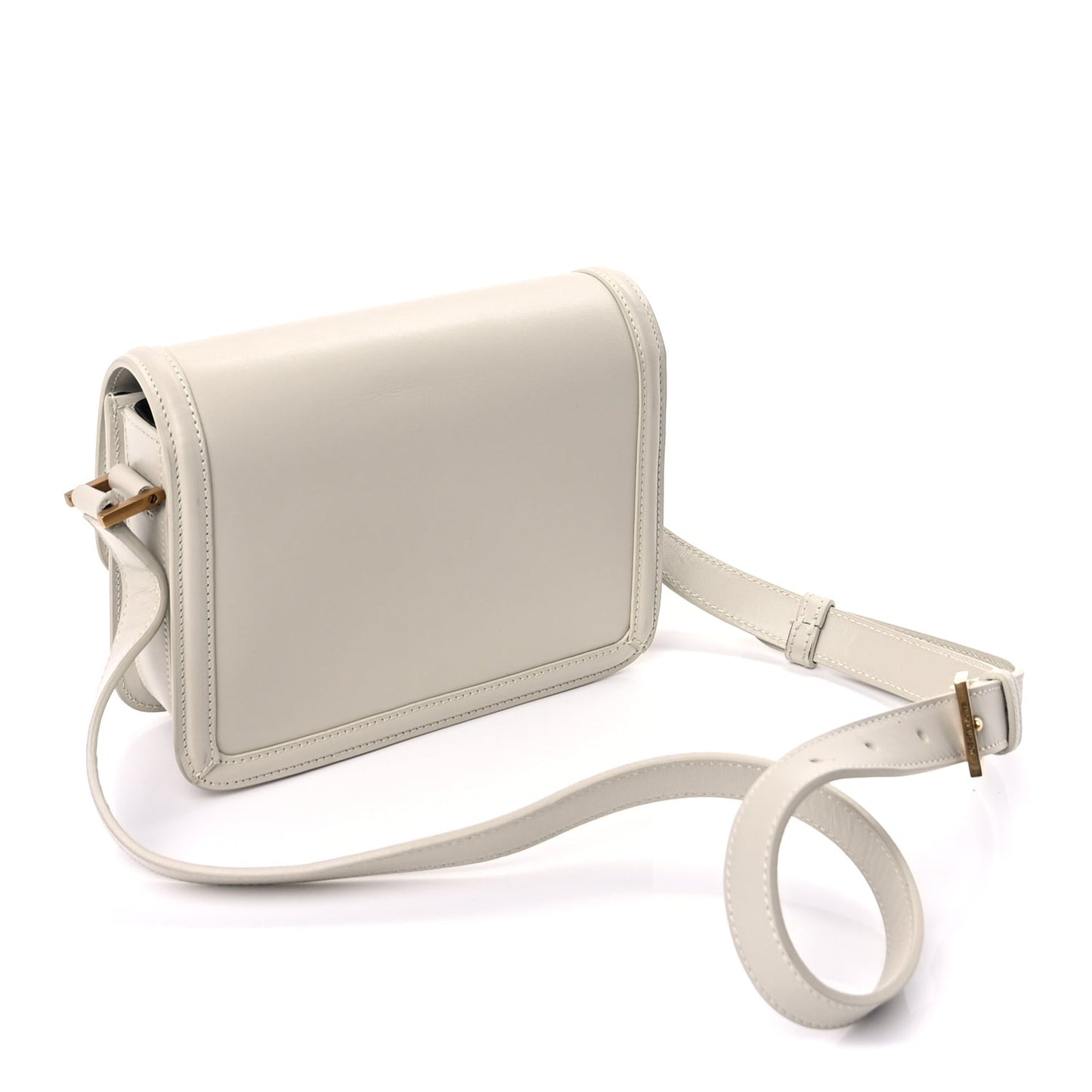 Smooth Calfskin Small Solferino Satchel Ivory