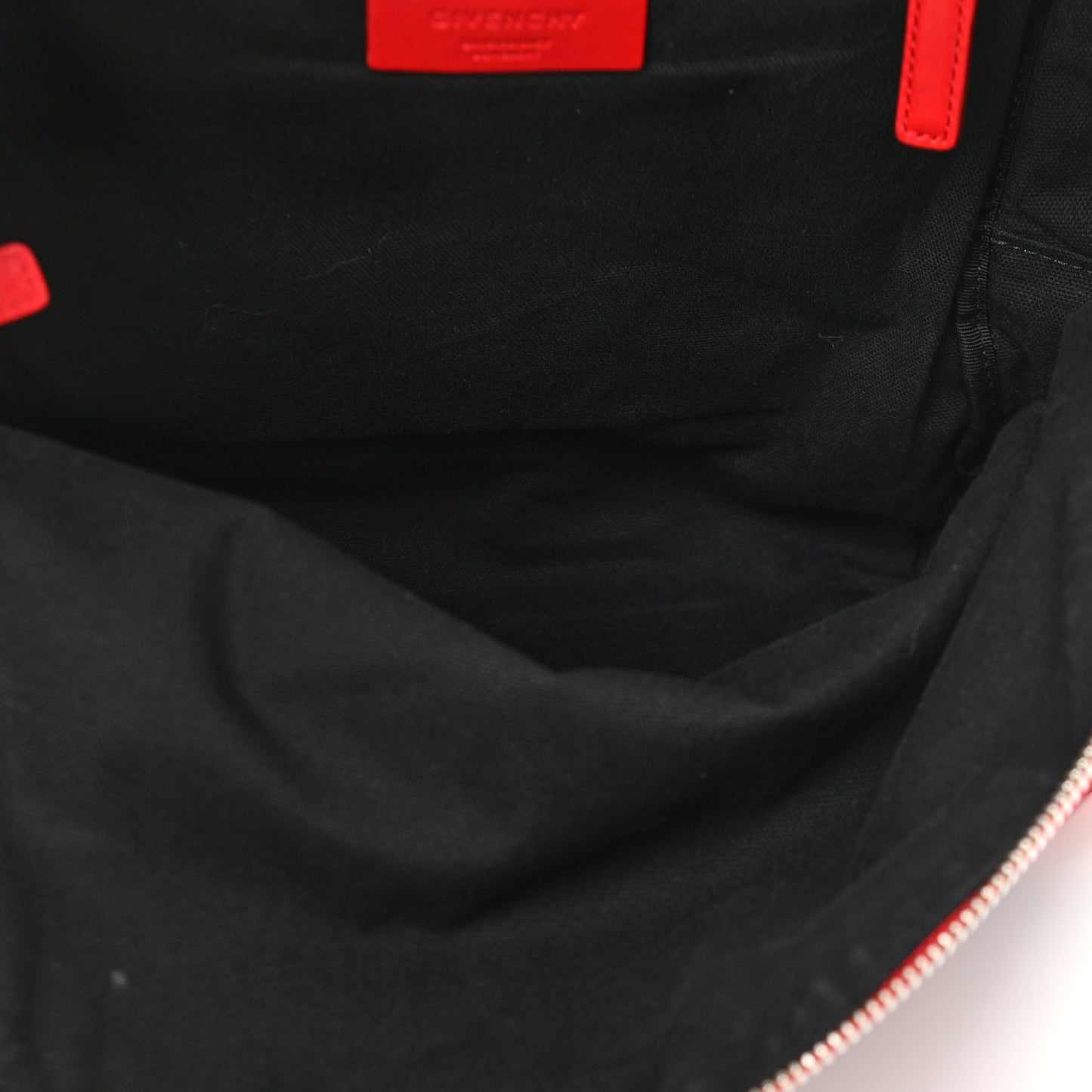 Nylon Bambi Print Small Backpack Red