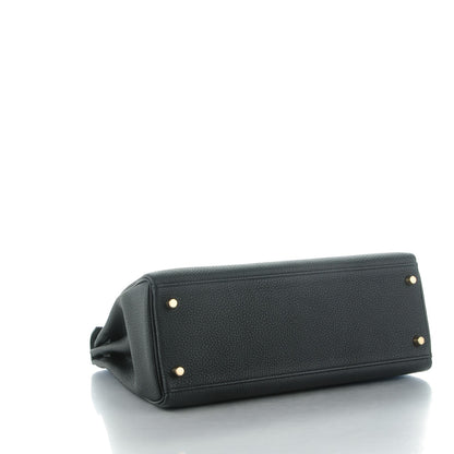 Hermes Togo Kelly Retourne 32 Black 5 of 26