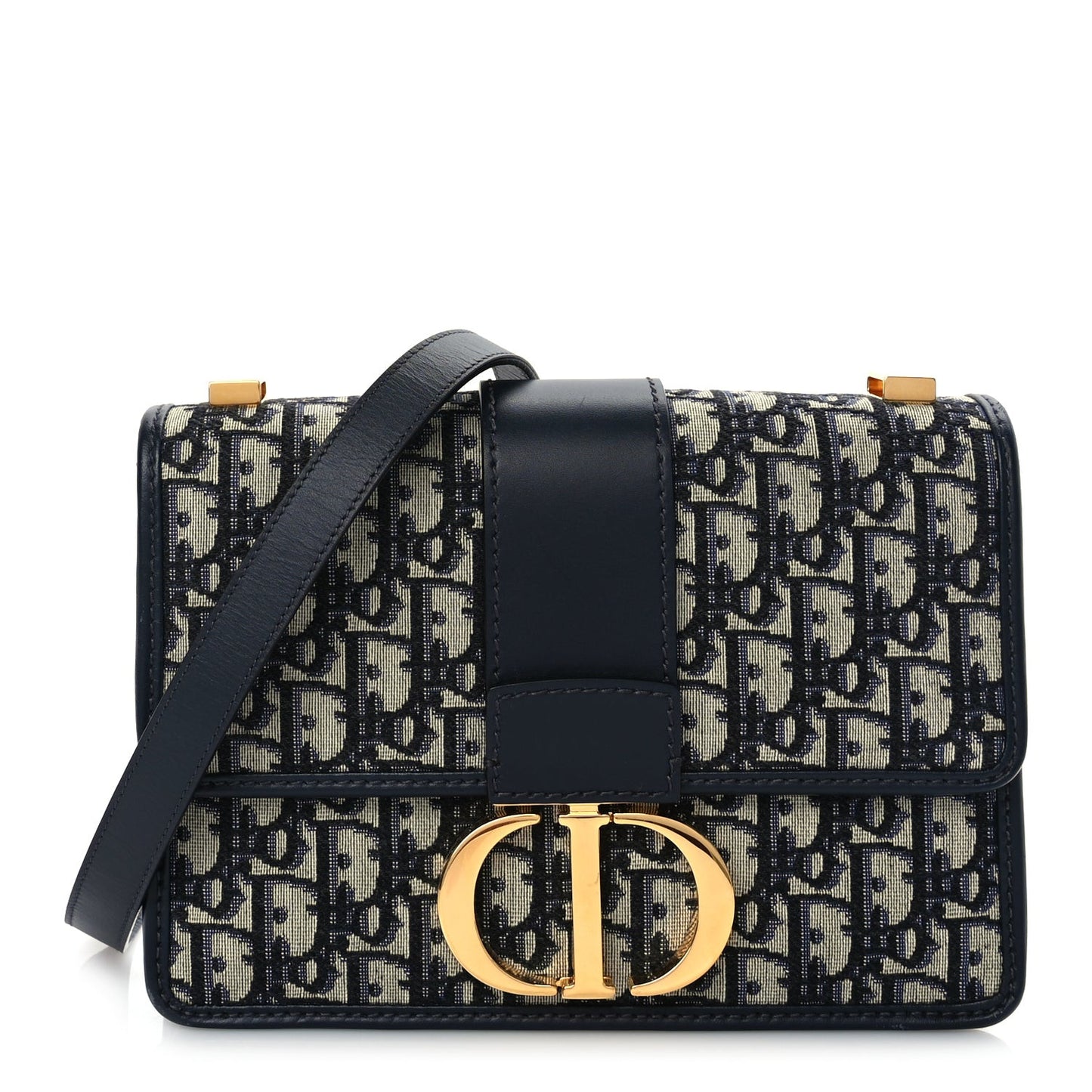 Oblique 30 Montaigne Flap Bag Blue