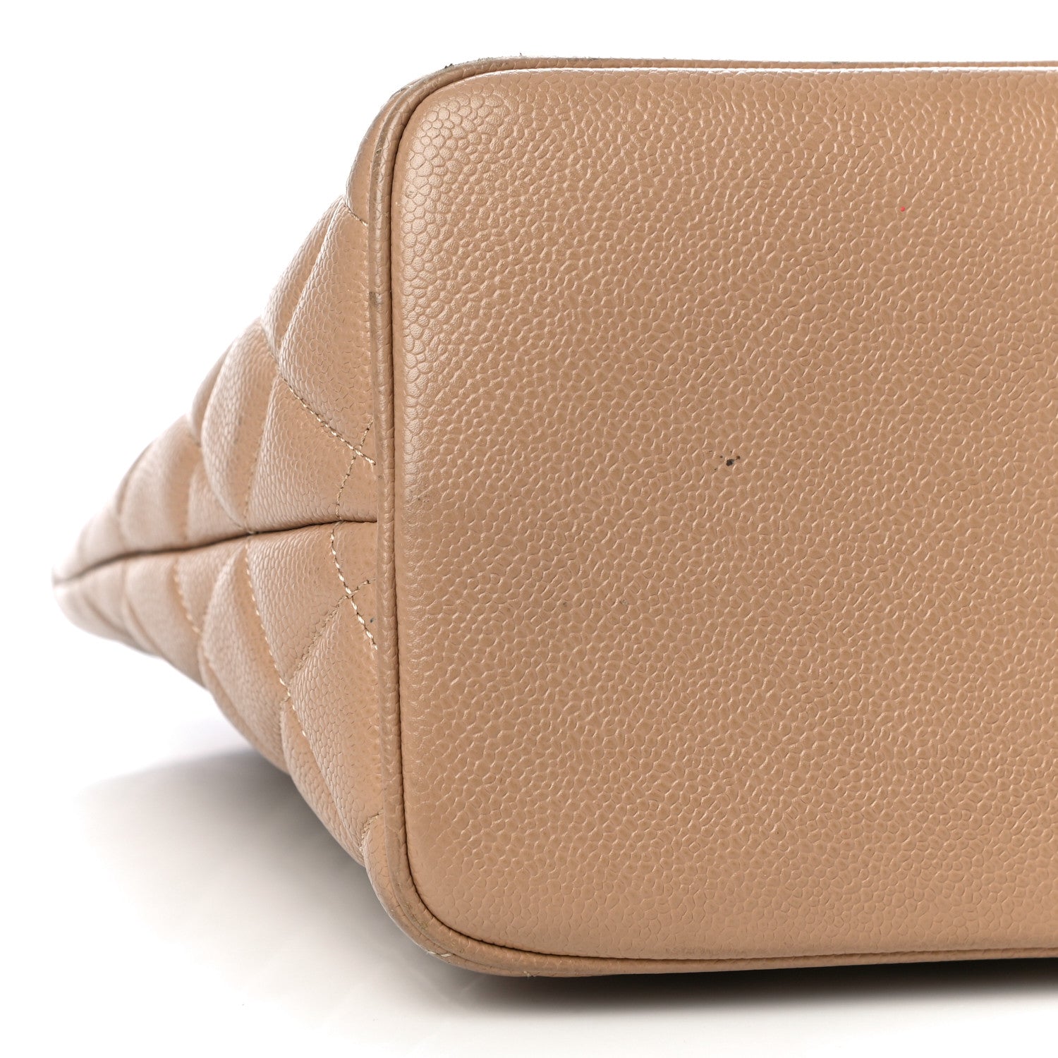 Chanel Caviar Quilted Medallion Tote Beige 8 of 10