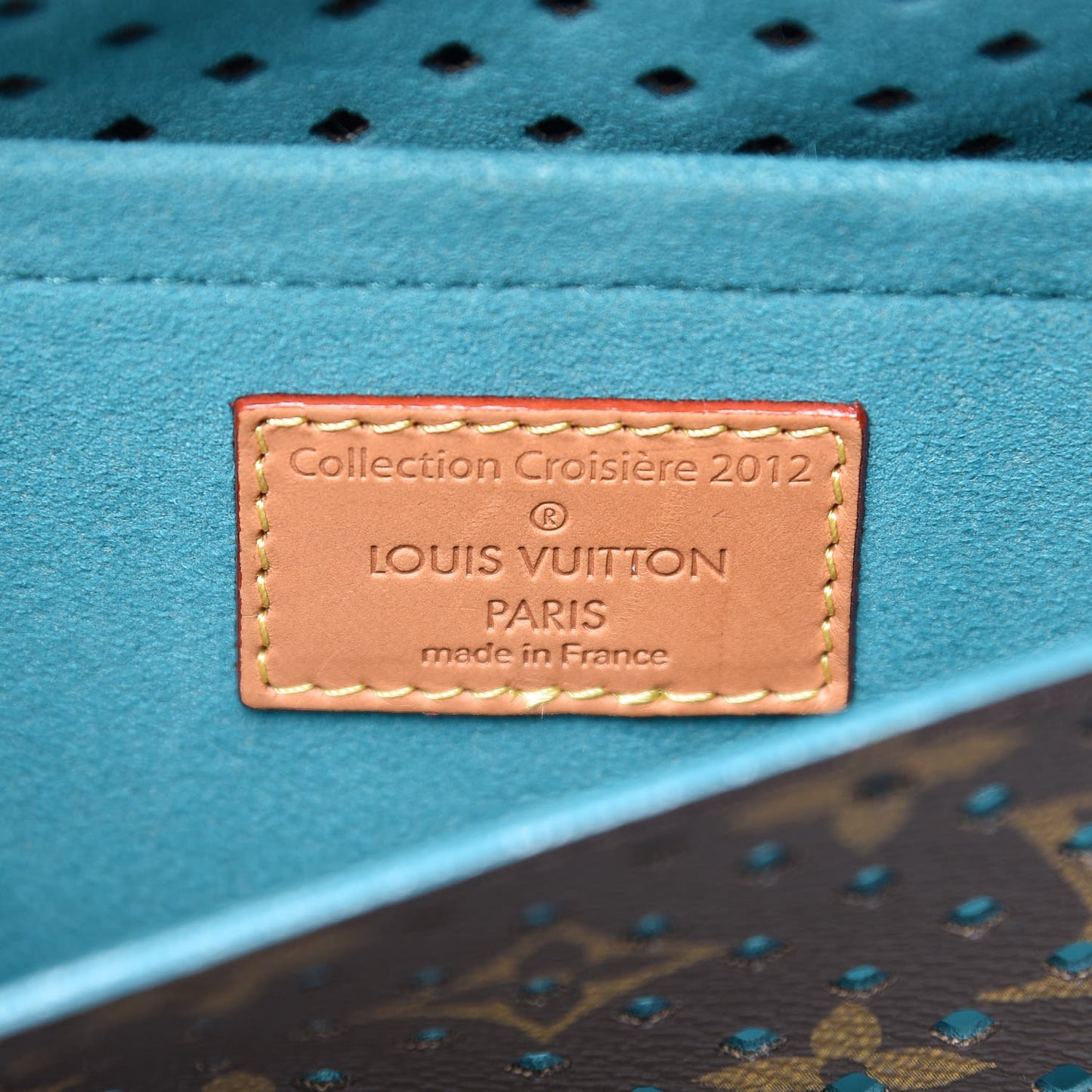 Monogram SC Flore Saumur Teal