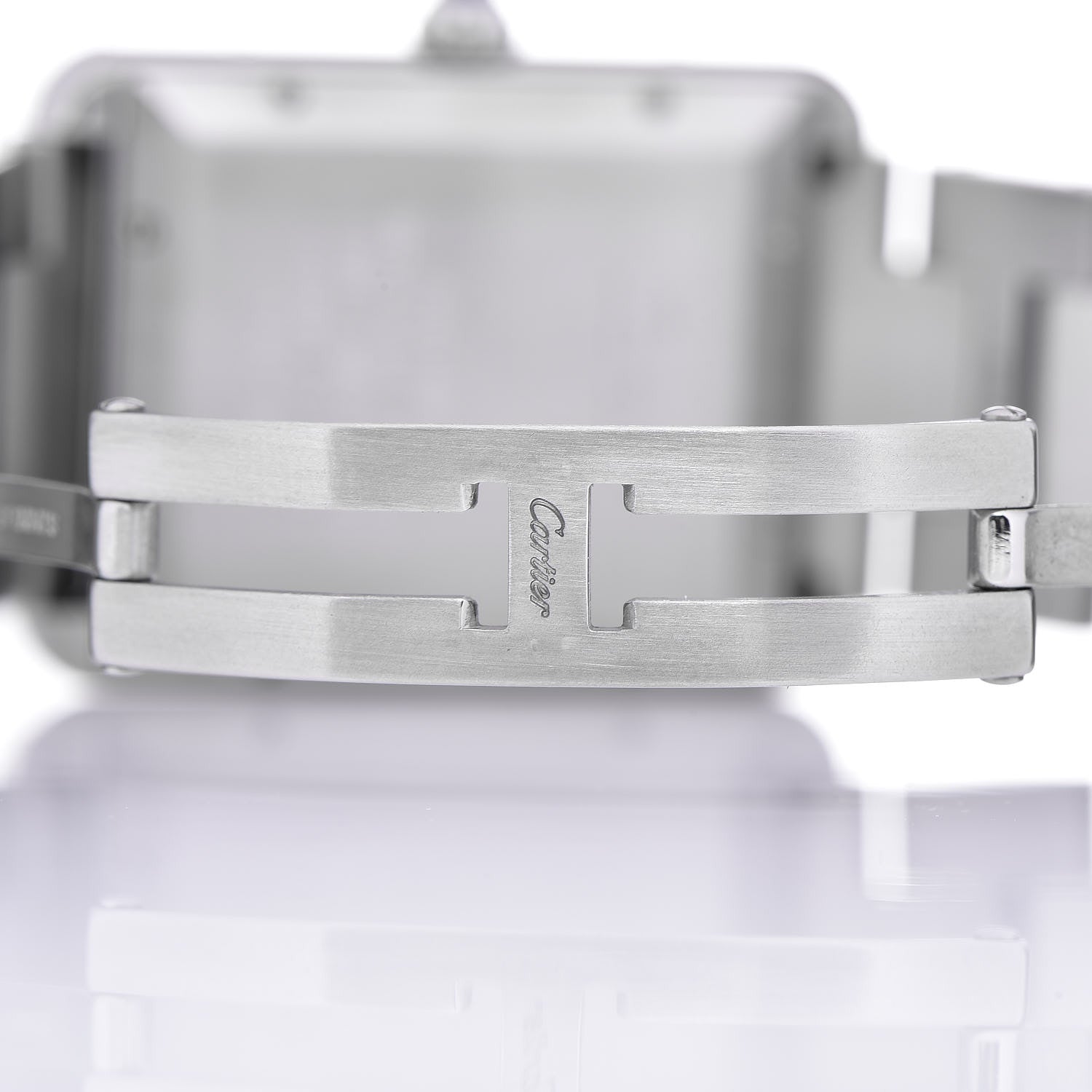Cartier Stainless Steel 31mm Tank Solo Automatic Watch 7 of 9