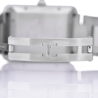 Cartier Stainless Steel 31mm Tank Solo Automatic Watch 7 of 9