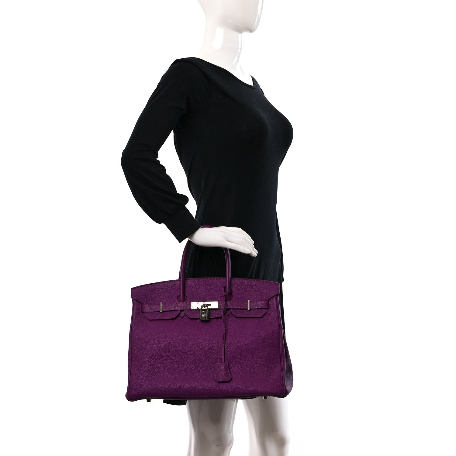 Hermes Togo Birkin 35 Anemone 2 of 13