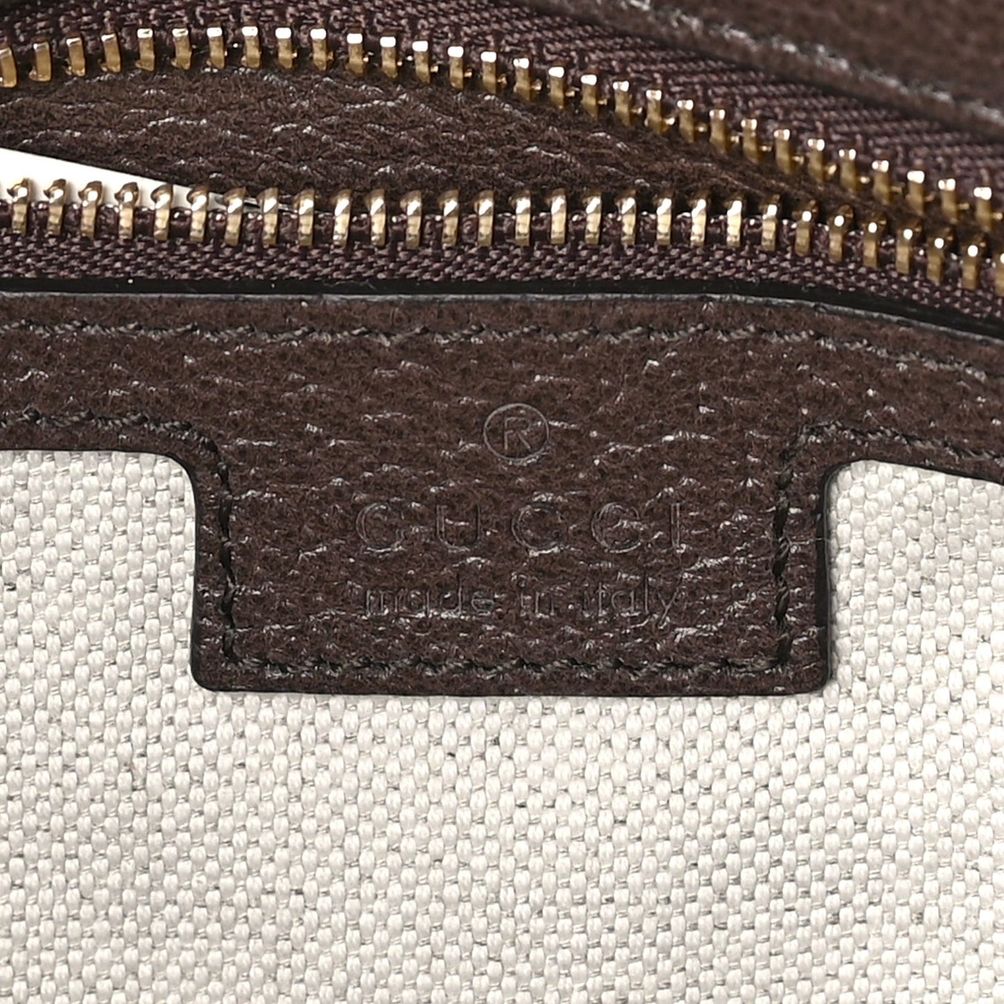 GG Supreme Monogram Textured Dollar Calfskin Blondie Chain Shoulder Flap Bag Beige Ebony New Acero