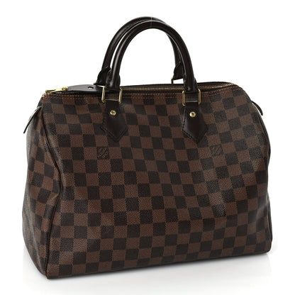 Louis Vuitton Speedy 30 Damier Ebene 2 of 9
