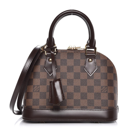 Louis Vuitton Damier Ebene Alma BB 1 of 8