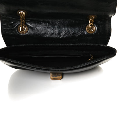 Lanvin Lambskin Happy Chain Bag Black 8 of 10