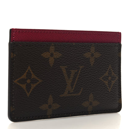 Louis Vuitton Monogram Card Holder Fuchsia 3 of 7