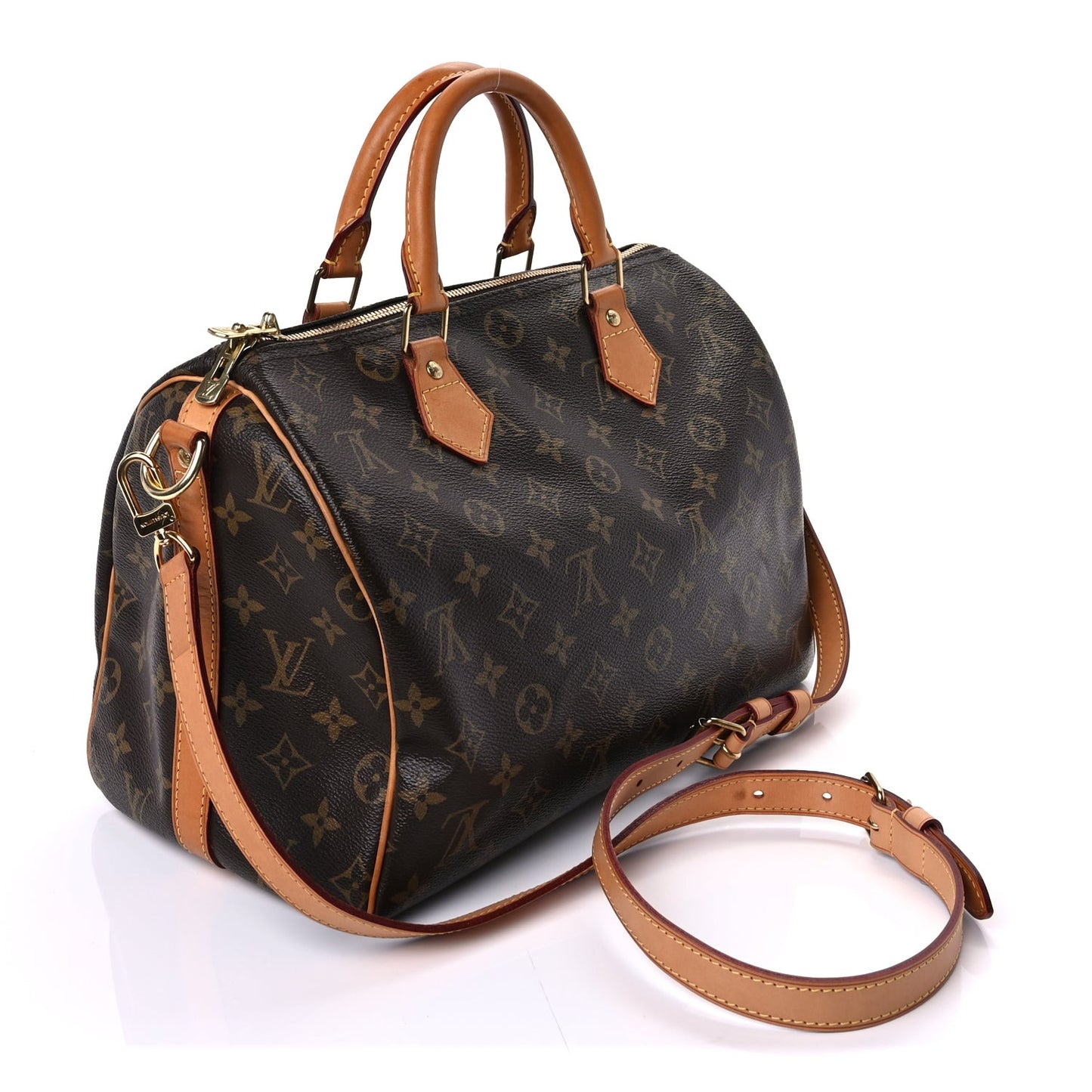 Monogram Speedy Bandouliere 30 Brown