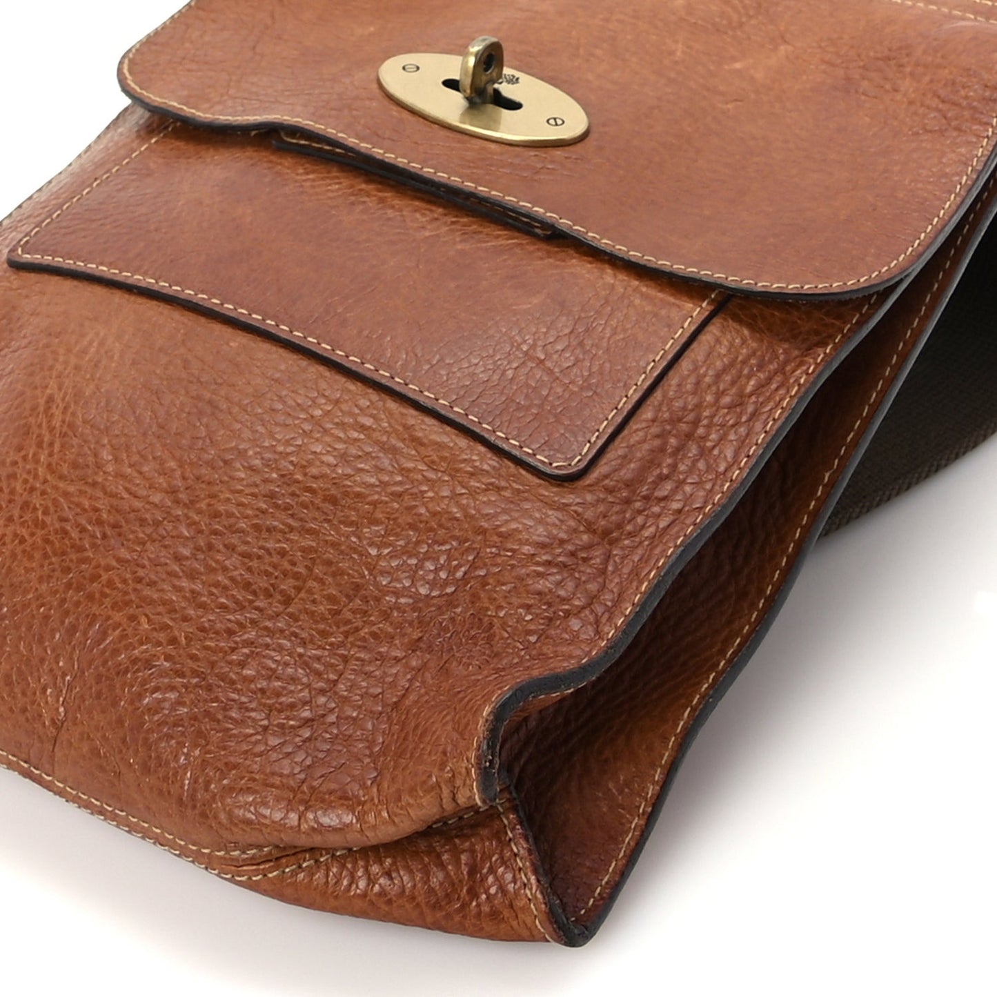 Grain Calfskin New Antony Messenger Crossbody Oak