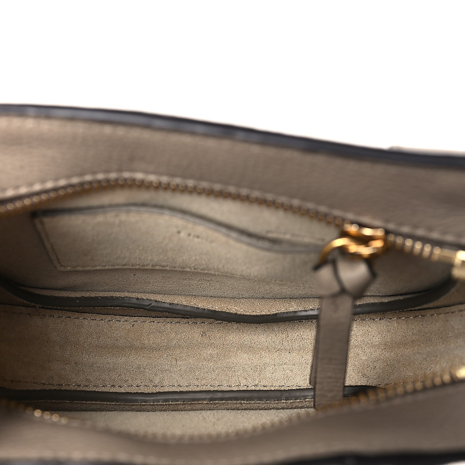 Chloe Calfskin Suede Medium Pixie Shoulder Bag Motty Grey 5 of 9