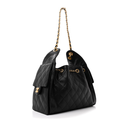 Chanel Caviar Quilted Small Chanel 25 Handbag Black 3 of 11