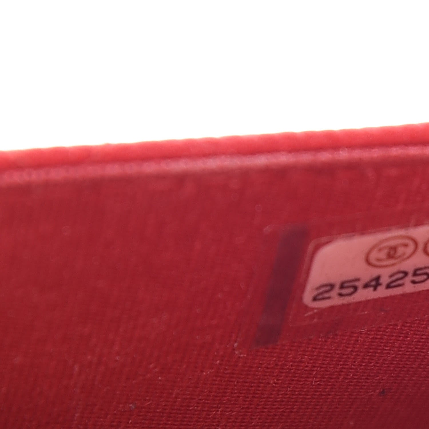 Chanel Caviar Quilted CC Filigree Wallet On Chain WOC Red 10 of 11