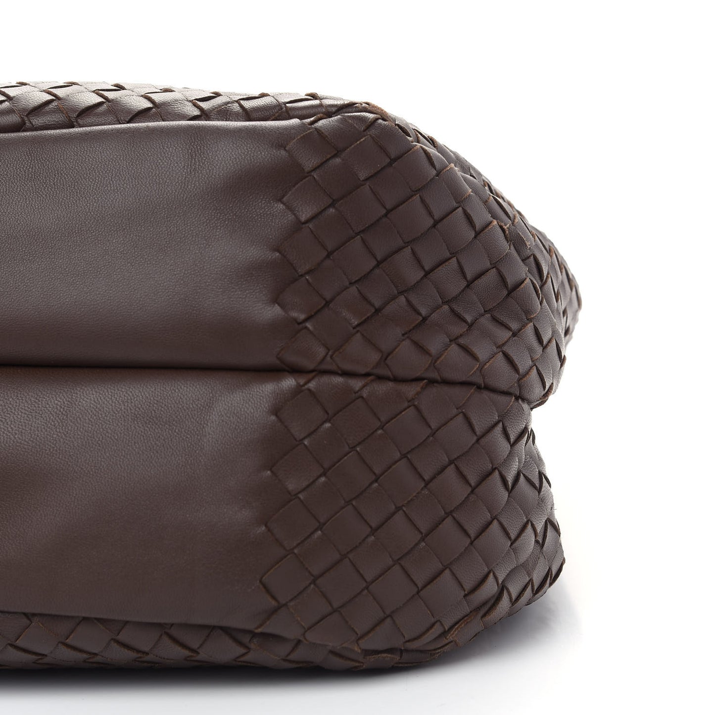 Nappa Intrecciato Medium Brown