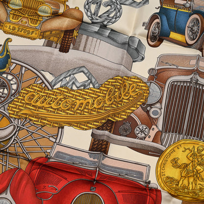 Hermes Silk Automobile Scarf 90 5 of 5