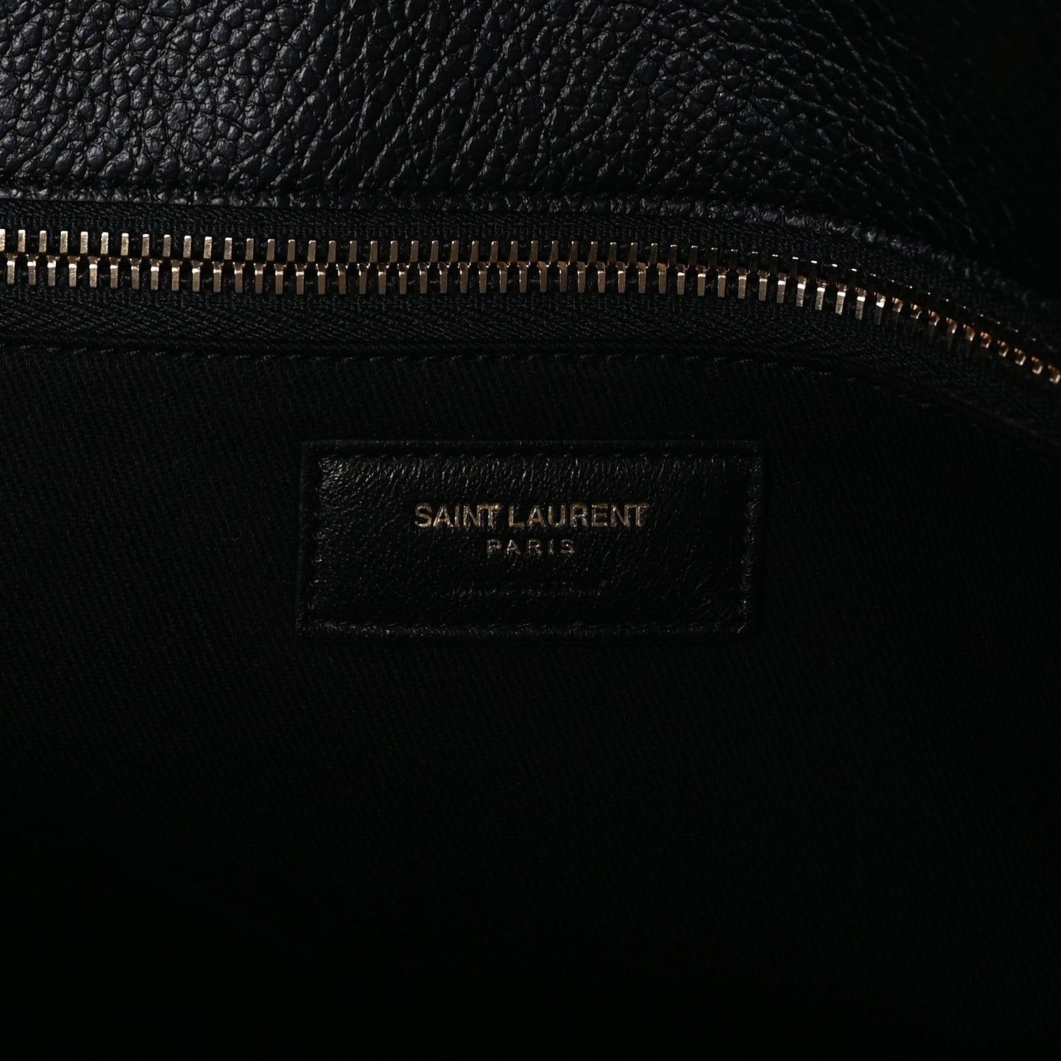 Saint Laurent Grained Calfskin 48H Sac De Jour Duffle Black 8 of 8