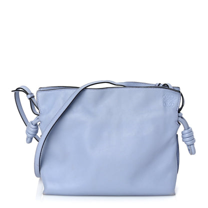 Loewe Calfskin Mini Flamenco Knot Bag Indigo Tan 1 of 8