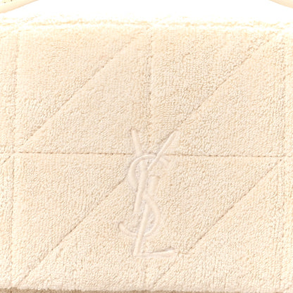 Saint Laurent Terry Patchwork Monogram Medium Jamie Tropical Sand 8 of 10