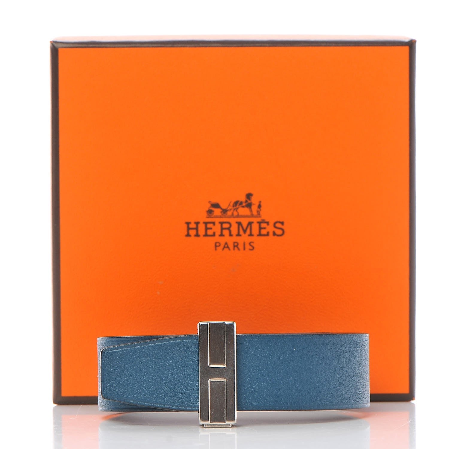 Hermes Swift Chamonix Oxford Bracelet T4 Colvert Black 7 of 7