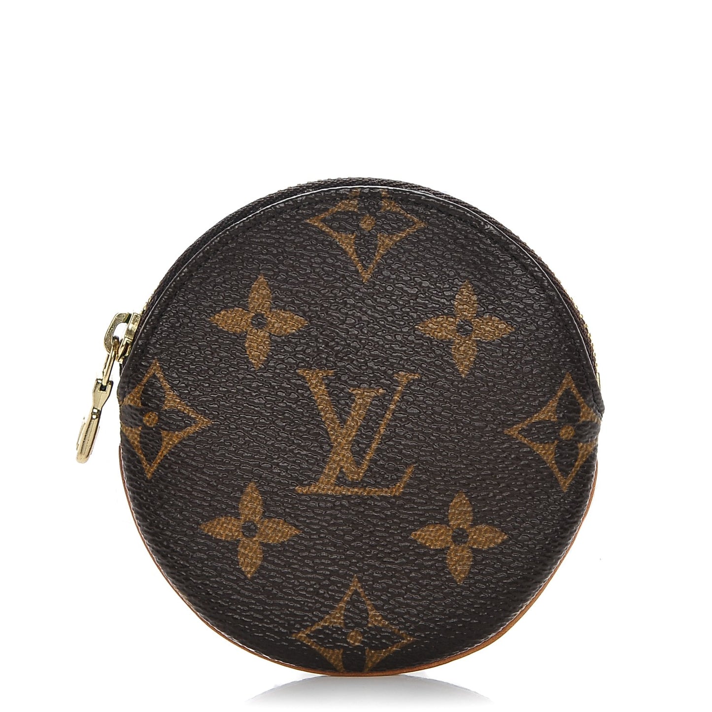 Monogram Round Coin Purse